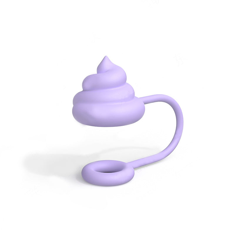 Wholesale 10PCS 40oz Ice Cup Cartoon Dust Stopper, Toilet Straw Cap